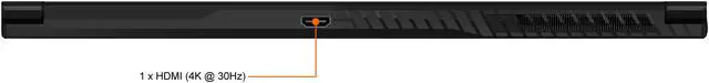 Alt view image 11 of 20 - MSI GF Series - 15.6" GeForce GTX 1650 - Intel Core i5-10500H - 8GB Memory - 256 GB PCIe SSD - Windows 10 Home 64-bit - Gaming Laptop - 60 Hz IPS (GF63 Thin 10SC-222 )