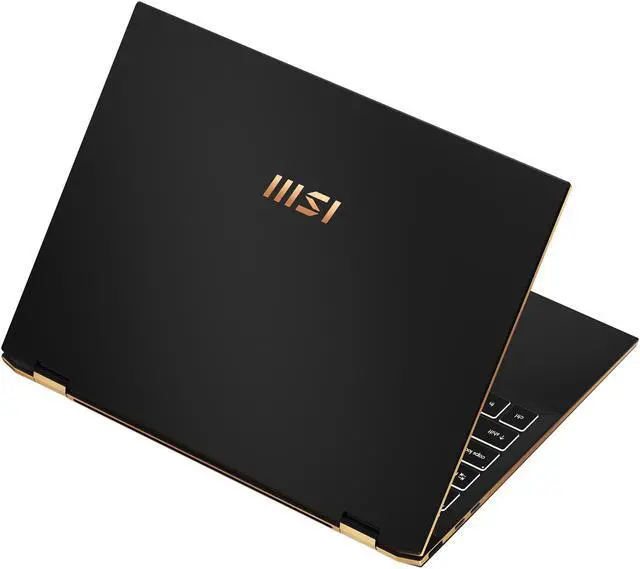 Alt view image 17 of 20 - MSI Intel Core i7-1195G7 16GB Memory 512 GB NVMe SSD Intel Iris Xe Graphics 13.4" Touch Screen 1920 x 1200 Convertible 2-in-1 Laptop Windows 10 Home 64-bit Summit E13FlipEvo A11MT-223