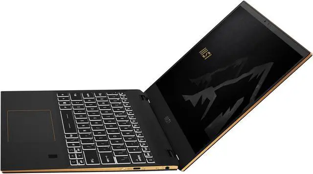 Alt view image 8 of 20 - MSI Intel Core i7-1195G7 16GB Memory 512 GB NVMe SSD Intel Iris Xe Graphics 13.4" Touch Screen 1920 x 1200 Convertible 2-in-1 Laptop Windows 10 Home 64-bit Summit E13FlipEvo A11MT-223