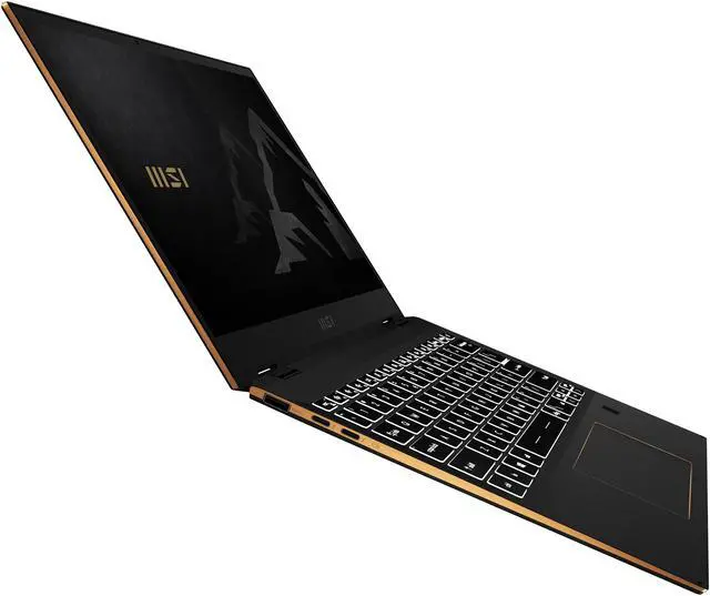Alt view image 9 of 20 - MSI Summit E13FlipEvo Intel Core i5 11th Gen 1155G7 (2.50GHz) 16GB Memory 512 GB NVMe SSD Intel Iris Xe Graphics 13.4" Touchscreen 1920 x 1200 Convertible 2-in-1 Laptop Windows 10 Home 64-bit A11MT-234
