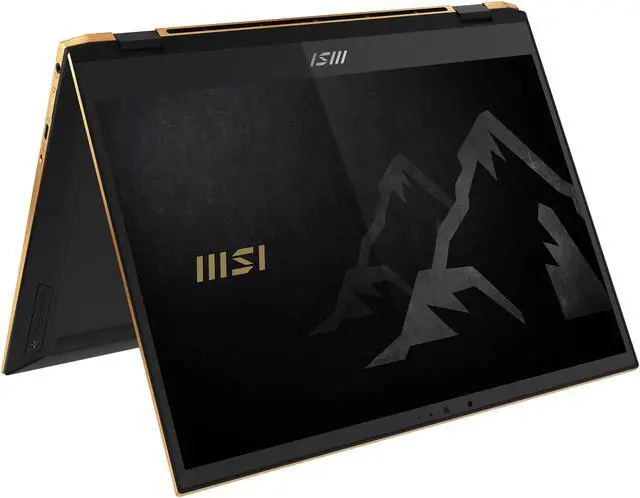 Alt view image 5 of 20 - MSI Summit E13FlipEvo Intel Core i5 11th Gen 1155G7 (2.50GHz) 16GB Memory 512 GB NVMe SSD Intel Iris Xe Graphics 13.4" Touchscreen 1920 x 1200 Convertible 2-in-1 Laptop Windows 10 Home 64-bit A11MT-234