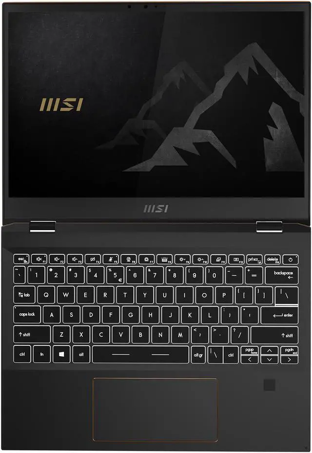 Alt view image 8 of 20 - MSI Summit E13FlipEvo Intel Core i5 11th Gen 1155G7 (2.50GHz) 16GB Memory 512 GB NVMe SSD Intel Iris Xe Graphics 13.4" Touchscreen 1920 x 1200 Convertible 2-in-1 Laptop Windows 10 Home 64-bit A11MT-234