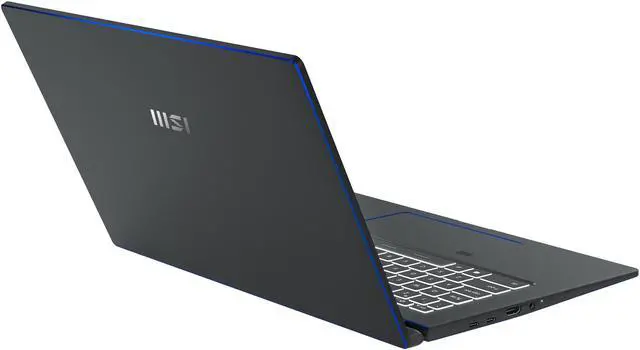 Alt view image 11 of 20 - MSI Laptop Intel Core i7-1195G7 32GB Memory 1 TB NVMe SSD GeForce GTX 1650 Max-Q 15.6" 4K / UHD Non-Touch Screen Windows 10 Pro 64-bit Prestige 15 A11SC-045