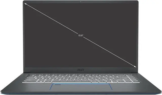 Alt view image 2 of 20 - MSI Laptop Intel Core i7-1195G7 32GB Memory 1 TB NVMe SSD GeForce GTX 1650 Max-Q 15.6" 4K / UHD Non-Touch Screen Windows 10 Pro 64-bit Prestige 15 A11SC-045