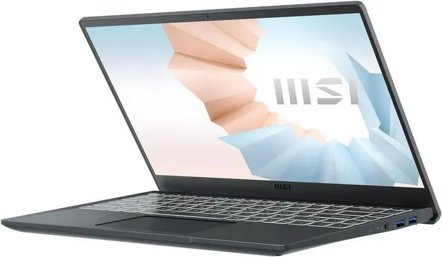 Alt view image 7 of 20 - MSI Laptop Modern 14 Intel Core i5 11th Gen 1155G7 (2.50GHz) 8GB Memory 512 GB NVMe SSD Intel Iris Xe Graphics 14.0" Windows 10 Home 64-bit Modern 14 B11MOU-496