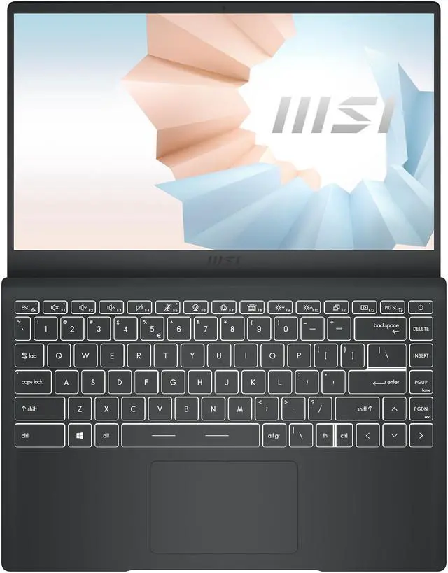 Alt view image 9 of 20 - MSI Laptop Modern 14 Intel Core i5 11th Gen 1155G7 (2.50GHz) 8GB Memory 512 GB NVMe SSD Intel Iris Xe Graphics 14.0" Windows 10 Home 64-bit Modern 14 B11MOU-496