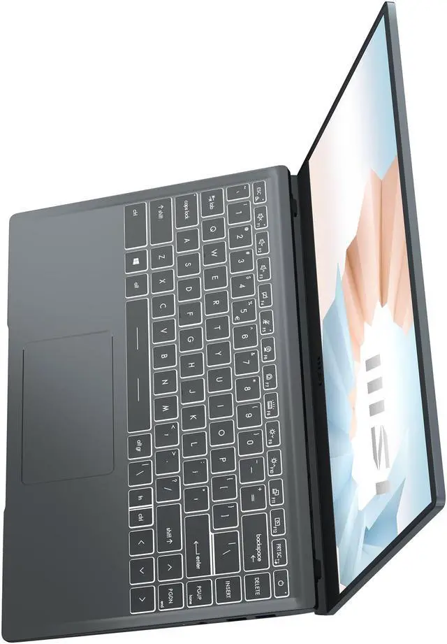 Alt view image 11 of 20 - MSI Laptop Modern 14 Intel Core i5 11th Gen 1155G7 (2.50GHz) 8GB Memory 512 GB NVMe SSD Intel Iris Xe Graphics 14.0" Windows 10 Home 64-bit Modern 14 B11MOU-496