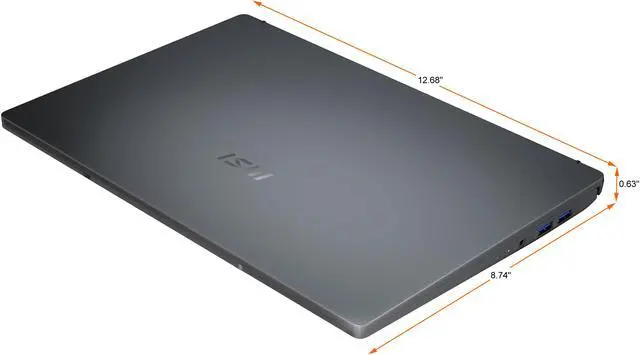 Alt view image 20 of 20 - MSI Laptop Modern 14 Intel Core i5 11th Gen 1155G7 (2.50GHz) 8GB Memory 512 GB NVMe SSD Intel Iris Xe Graphics 14.0" Windows 10 Home 64-bit Modern 14 B11MOU-496
