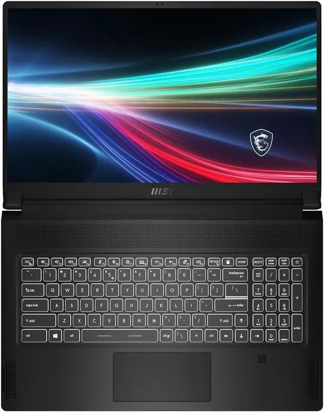 Alt view image 8 of 20 - MSI Laptop Intel Core i7-11800H 16GB Memory 1 TB NVMe SSD GeForce RTX 3070 Laptop GPU 17.3" 4K / UHD Non-Touch Screen Windows 10 Pro 64-bit Creator 17 B11UG-494