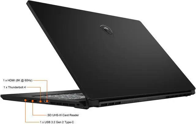 Alt view image 13 of 20 - MSI Laptop Intel Core i7-11800H 16GB Memory 1 TB NVMe SSD GeForce RTX 3070 Laptop GPU 17.3" 4K / UHD Non-Touch Screen Windows 10 Pro 64-bit Creator 17 B11UG-494