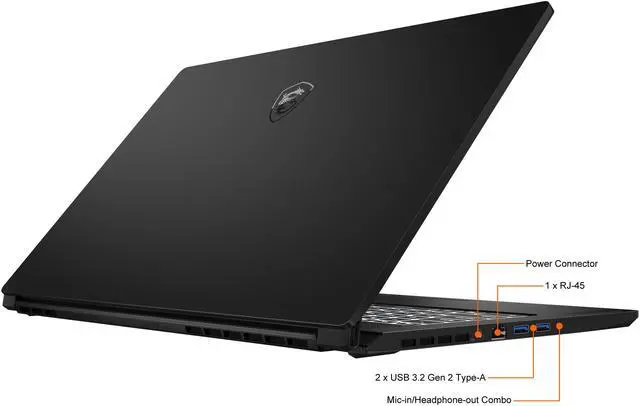 Alt view image 10 of 20 - MSI Laptop Intel Core i7-11800H 16GB Memory 1 TB NVMe SSD GeForce RTX 3070 Laptop GPU 17.3" 4K / UHD Non-Touch Screen Windows 10 Pro 64-bit Creator 17 B11UG-494