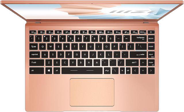 Alt view image 6 of 20 - MSI Laptop Intel Core i5-1155G7 8GB Memory 512 GB NVMe SSD Intel Iris Xe Graphics 14.0" Non-Touch Screen Windows 10 Home 64-bit (Free upgrade to Win 11) Modern 14 B11MO-857