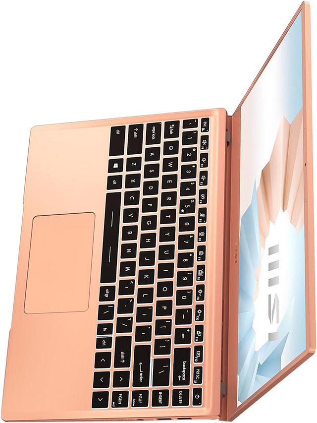 Alt view image 9 of 20 - MSI Laptop Intel Core i5-1155G7 8GB Memory 512 GB NVMe SSD Intel Iris Xe Graphics 14.0" Non-Touch Screen Windows 10 Home 64-bit (Free upgrade to Win 11) Modern 14 B11MO-857