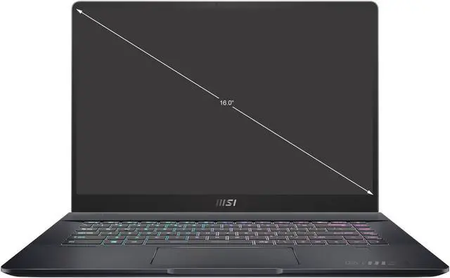 Alt view image 4 of 19 - MSI Creator Z16 Laptop Fujiwara Hiroshi Limited Edition Intel Core i7 11th Gen 11800H (2.30GHz) 16GB Memory 1 TB NVMe SSD NVIDIA GeForce RTX 3060 Laptop GPU 16.0" Windows 10 Pro 64-bit A11UE-226
