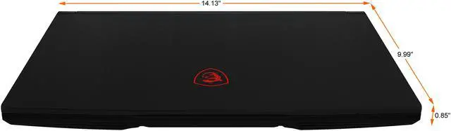 Alt view image 18 of 20 - MSI GF Series - 15.6" GeForce RTX 3050 Ti Laptop GPU - Intel Core i5-11400H  - 16GB Memory - 512 GB NVMe SSD - Windows 11 Home - Gaming Laptop - 144 Hz IPS (GF63 Thin 11UD-261 )