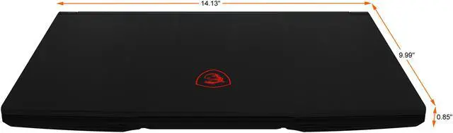 Alt view image 17 of 19 - MSI GF Series - 15.6" GeForce RTX 3050 Laptop GPU - Intel Core i5-11400H  - 8GB Memory - 256 GB NVMe SSD - Windows 11 Home - Gaming Laptop - 144 Hz IPS (GF63 Thin 11UC-270 )