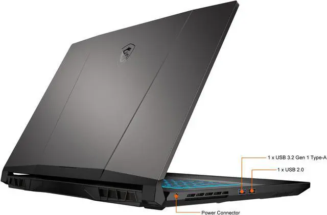 Alt view image 11 of 14 - MSI - 17.3" GeForce RTX 3050 Ti Laptop GPU - Intel Core i7-11800H  - 16GB Memory - 512 GB NVMe SSD - Windows 11 Home 64-bit - Gaming Laptop - 144 Hz IPS (Crosshair 17 A11UDK-645 )