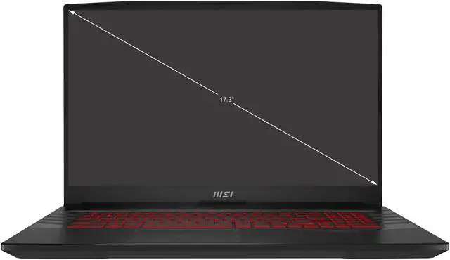 Alt view image 2 of 20 - MSI GL Series - 17.3" 360 Hz - Intel Core i9 12th Gen 12900H (2.50GHz) - NVIDIA GeForce RTX 3060 Laptop GPU - 16 GB DDR4 - 512 GB PCIe SSD - Windows 11 Home 64-bit - Gaming Laptop (Pulse GL76 12UEK-207CA )