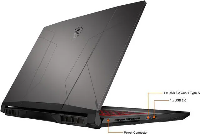 Alt view image 16 of 20 - MSI GL Series - 17.3" 360 Hz - Intel Core i9 12th Gen 12900H (2.50GHz) - NVIDIA GeForce RTX 3060 Laptop GPU - 16 GB DDR4 - 512 GB PCIe SSD - Windows 11 Home 64-bit - Gaming Laptop (Pulse GL76 12UEK-207CA )
