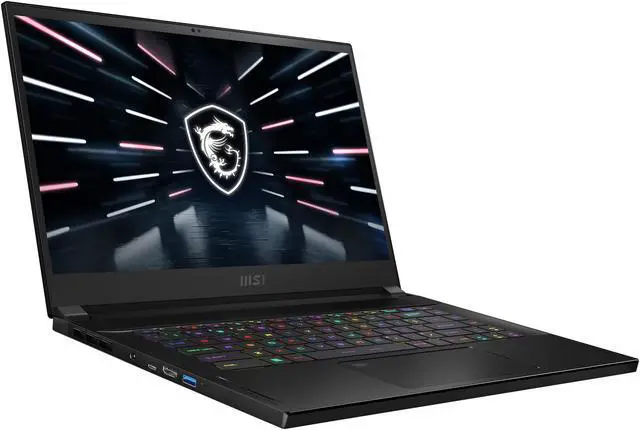 Alt view image 4 of 20 - MSI GS Series - 15.6" 240 Hz - Intel Core i7 12th Gen 12700H (2.30GHz) - NVIDIA GeForce RTX 3060 Laptop GPU - 16 GB DDR5 - 512 GB PCIe SSD - Windows 11 Pro 64-bit - Gaming Laptop (Stealth GS66 12UE-237CA )
