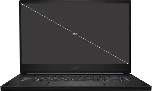 Alt view image 2 of 20 - MSI GS Series - 15.6" 240 Hz - Intel Core i7 12th Gen 12700H (2.30GHz) - NVIDIA GeForce RTX 3060 Laptop GPU - 16 GB DDR5 - 512 GB PCIe SSD - Windows 11 Pro 64-bit - Gaming Laptop (Stealth GS66 12UE-237CA )