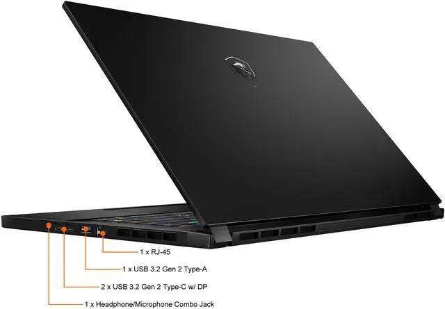 Alt view image 15 of 20 - MSI GS Series - 15.6" 240 Hz - Intel Core i7 12th Gen 12700H (2.30GHz) - NVIDIA GeForce RTX 3060 Laptop GPU - 16 GB DDR5 - 512 GB PCIe SSD - Windows 11 Pro 64-bit - Gaming Laptop (Stealth GS66 12UE-237CA )