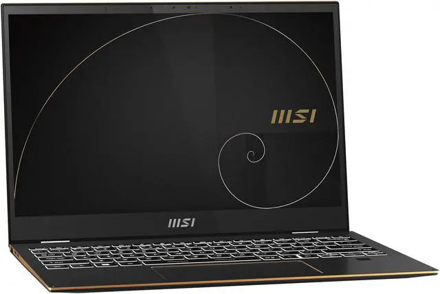 Alt view image 2 of 19 - MSI Summit E13FlipEvo Intel Core i7 12th Gen 1260P (2.10GHz) 32GB Memory 1 TB NVMe SSD Intel Iris Xe Graphics 13.4" Touchscreen 1920 x 1200 Convertible 2-in-1 Laptop Windows 11 Pro 64-bit A12MT-013