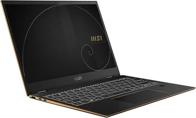 Alt view image 4 of 19 - MSI Summit E13FlipEvo Intel Core i7 12th Gen 1260P (2.10GHz) 32GB Memory 1 TB NVMe SSD Intel Iris Xe Graphics 13.4" Touchscreen 1920 x 1200 Convertible 2-in-1 Laptop Windows 11 Pro 64-bit A12MT-013