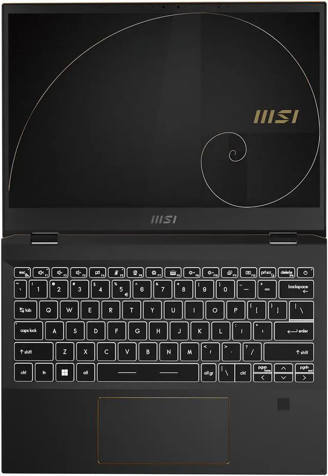 Alt view image 9 of 19 - MSI Summit E13FlipEvo Intel Core i7 12th Gen 1260P (2.10GHz) 32GB Memory 1 TB NVMe SSD Intel Iris Xe Graphics 13.4" Touchscreen 1920 x 1200 Convertible 2-in-1 Laptop Windows 11 Pro 64-bit A12MT-013