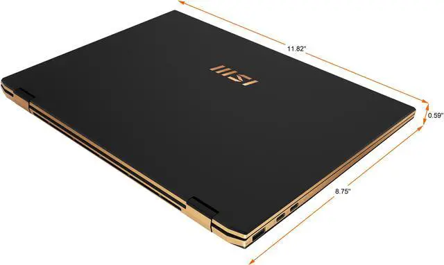 Alt view image 17 of 19 - MSI Summit E13FlipEvo Intel Core i7 12th Gen 1260P (2.10GHz) 32GB Memory 1 TB NVMe SSD Intel Iris Xe Graphics 13.4" Touchscreen 1920 x 1200 Convertible 2-in-1 Laptop Windows 11 Pro 64-bit A12MT-013