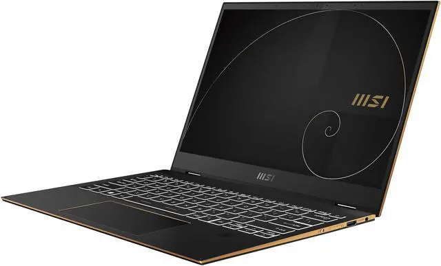 Alt view image 3 of 20 - MSI Summit E13FlipEvo Intel Core i7 12th Gen 1260P (2.10GHz) 16GB Memory 512 GB NVMe SSD Intel Iris Xe Graphics 13.4" Touchscreen 1920 x 1200 Convertible 2-in-1 Laptop Windows 11 Pro 64-bit Summit E13FlipEvo A12MT-002