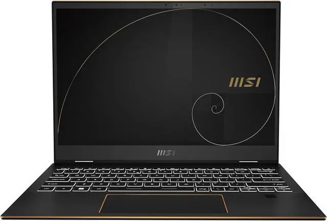 Main image of MSI Summit E13FlipEvo Intel Core i7 12th Gen 1260P (2.10GHz) 16GB Memory 512 GB NVMe SSD Intel Iris Xe Graphics 13.4" Touchscreen 1920 x 1200 Convertible 2-in-1 Laptop Windows 11 Pro 64-bit Summit E13FlipEvo A12MT-002