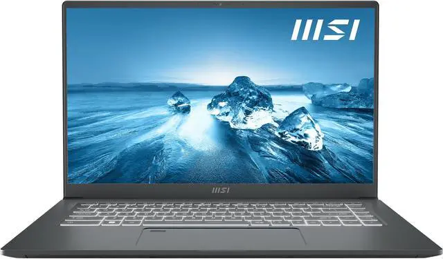 Main image of MSI Laptop Intel Core i7-1260P 16GB Memory 512 GB NVMe SSD GeForce RTX 3050 Ti Laptop GPU 15.6" Non-Touch Screen Windows 11 Pro 64-bit Prestige 15 A12UD-005
