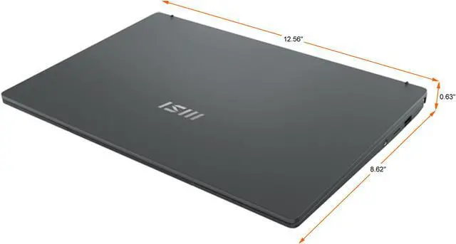 Alt view image 18 of 19 - MSI Laptop Prestige 14Evo Intel Core i5 12th Gen 1240P (1.70GHz) 16GB Memory 512 GB NVMe SSD Intel Iris Xe Graphics 14.0" Windows 11 Pro 64-bit Prestige 14Evo A12M-012
