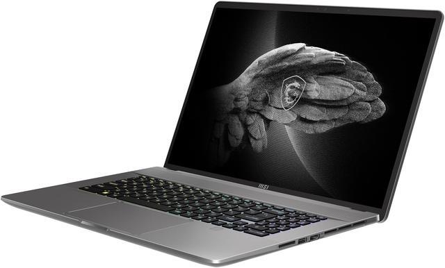 Alt view image 2 of 20 - MSI Laptop Intel Core i9-12900H 64GB Memory 2 TB NVMe SSD GeForce RTX 3080 Ti Laptop GPU 17.0" Touch Screen Windows 11 Pro 64-bit Creator Z17 A12UHST-046