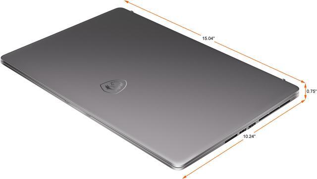 Alt view image 20 of 20 - MSI Laptop Intel Core i9-12900H 64GB Memory 2 TB NVMe SSD GeForce RTX 3080 Ti Laptop GPU 17.0" Touch Screen Windows 11 Pro 64-bit Creator Z17 A12UHST-046