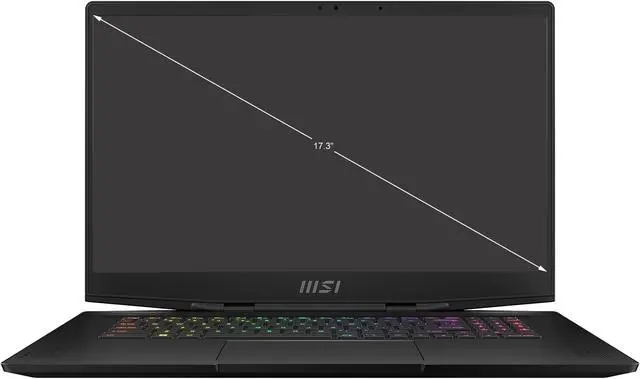 Alt view image 2 of 20 - MSI GS Series - 17.3" GeForce RTX 3070 Ti Laptop GPU - Intel Core i9-12900H  - 32GB Memory - 1TB NVMe SSD - Windows 11 Pro 64-bit - Gaming Laptop - 240 Hz (Stealth GS77 12UGS-084 )