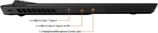 Alt view image 11 of 20 - MSI GP Series - 17.3" GeForce RTX 3070 Ti Laptop GPU - Intel Core i9-12900HK  - 32GB Memory - 1TB NVMe SSD - Windows 11 Home 64-bit - Gaming Laptop - 360 Hz IPS (Vector GP76 12UGS-618 )
