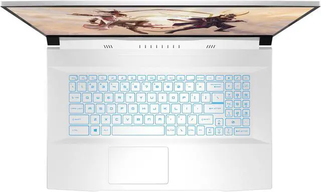 Alt view image 10 of 20 - MSI - 17.3" GeForce RTX 3050 Ti Laptop GPU - Intel Core i7-11800H  - 16GB Memory - 512GB NVMe SSD - Windows 11 Home 64-bit - Gaming Laptop - 144 Hz IPS (Sword 17 A11UD-642 )