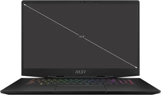 Alt view image 2 of 20 - MSI GS Series - 17.3" 4K / UHD GeForce RTX 3080 Ti Laptop GPU - Intel Core i9-12900H  - 32GB Memory - 1 TB PCIe SSD - Windows 11 Pro 64-bit - Gaming Laptop - 120 Hz (Stealth GS77 12UHS-040 )