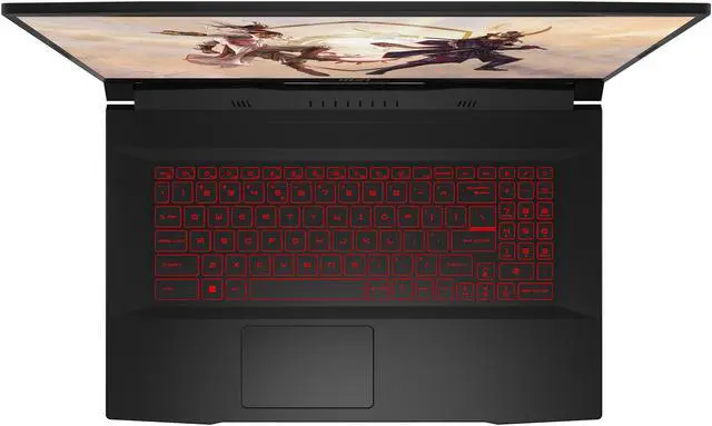 Alt view image 8 of 19 - MSI GF Series - 17.3" GeForce RTX 3060 Laptop GPU - Intel Core i7-12700H  - 16GB Memory - 512 GB PCIe SSD - Windows 11 Home 64-bit - Gaming Laptop - 144 Hz IPS (Katana GF76 12UE-026 )