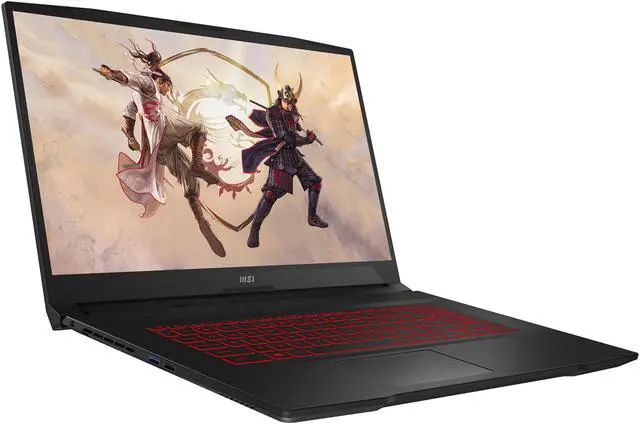 Alt view image 4 of 19 - MSI GF Series - 17.3" GeForce RTX 3060 Laptop GPU - Intel Core i7-12700H  - 16GB Memory - 512 GB PCIe SSD - Windows 11 Home 64-bit - Gaming Laptop - 144 Hz IPS (Katana GF76 12UE-026 )