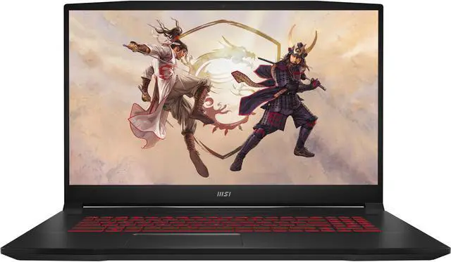 Main image of MSI GF Series - 17.3" GeForce RTX 3060 Laptop GPU - Intel Core i7-12700H  - 16GB Memory - 512 GB PCIe SSD - Windows 11 Home 64-bit - Gaming Laptop - 144 Hz IPS (Katana GF76 12UE-026 )
