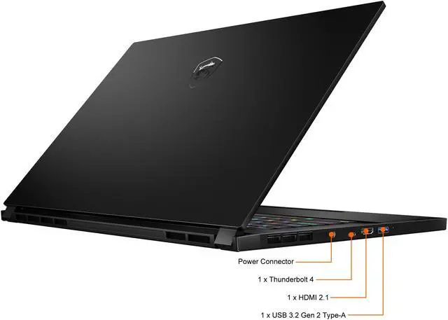 Alt view image 15 of 20 - MSI GS Series - 15.6" GeForce RTX 3080 Ti Laptop GPU - Intel Core i7-12700H  - 32GB Memory - 1 TB NVMe SSD - Windows 11 Pro 64-bit - Gaming Laptop - 240 Hz (Stealth GS66 12UHS-271 )