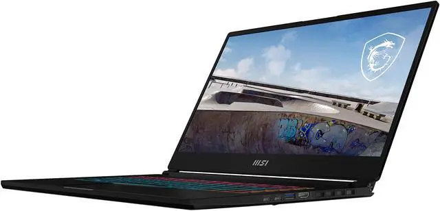 Alt view image 5 of 20 - MSI - 15.6" GeForce RTX 3060 Laptop GPU - Intel Core i7-1260P  - 16GB Memory - 512 GB NVMe SSD - Windows 11 Pro 64-bit - Gaming Laptop - 144 Hz IPS (Stealth 15M B12UE-040 )
