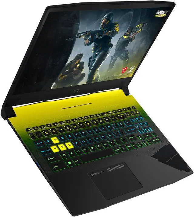 Alt view image 6 of 19 - MSI - 15.6" GeForce RTX 3060 Laptop GPU - Intel Core i7-12700H  - 16GB Memory - 512 GB NVMe SSD - Windows 11 Home 64-bit - Gaming Laptop - 144 Hz IPS (Crosshair 15 B12UEZ-614 )