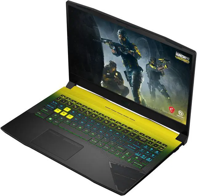 Alt view image 7 of 19 - MSI - 15.6" GeForce RTX 3060 Laptop GPU - Intel Core i7-12700H  - 16GB Memory - 512 GB NVMe SSD - Windows 11 Home 64-bit - Gaming Laptop - 144 Hz IPS (Crosshair 15 B12UEZ-614 )