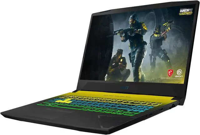 Alt view image 3 of 19 - MSI - 15.6" GeForce RTX 3060 Laptop GPU - Intel Core i7-12700H  - 16GB Memory - 512 GB NVMe SSD - Windows 11 Home 64-bit - Gaming Laptop - 144 Hz IPS (Crosshair 15 B12UEZ-614 )