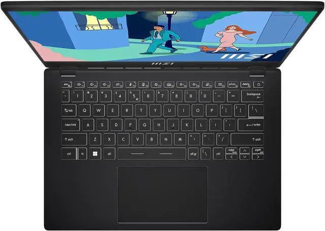 Alt view image 8 of 20 - MSI Modern 14 Laptop Intel Core i5 12th Gen 1235U (1.30GHz) 8GB Memory 512 GB NVMe SSD Intel Iris Xe Graphics 14.0" Windows 11 Home 64-bit Modern 14 C12M-032