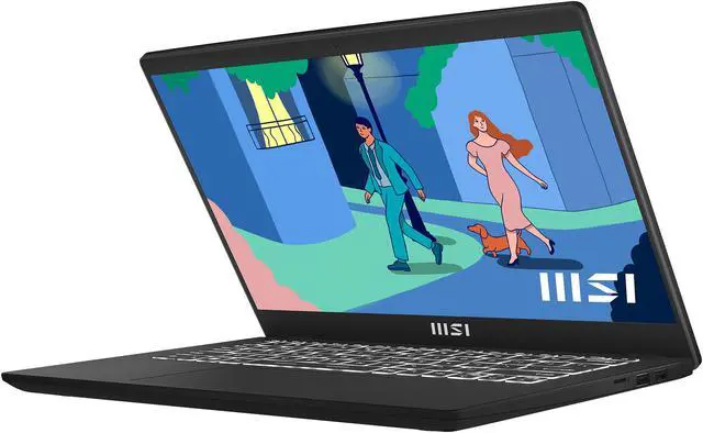 Alt view image 6 of 20 - MSI Modern 14 Laptop Intel Core i5 12th Gen 1235U (1.30GHz) 8GB Memory 512 GB NVMe SSD Intel Iris Xe Graphics 14.0" Windows 11 Home 64-bit Modern 14 C12M-032